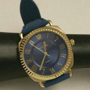 Watch: Blue & Gold Sophisticated Watch